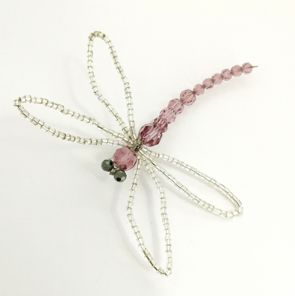 Swarovski Crystal Dragonfly Brooch Pin